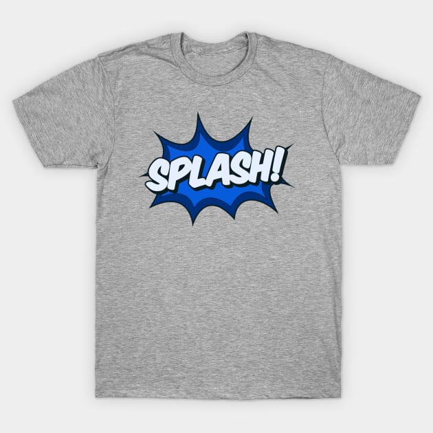 Splash! Comic Effect T-Shirt by powniels